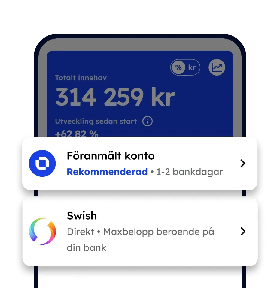 Sätt in pengar