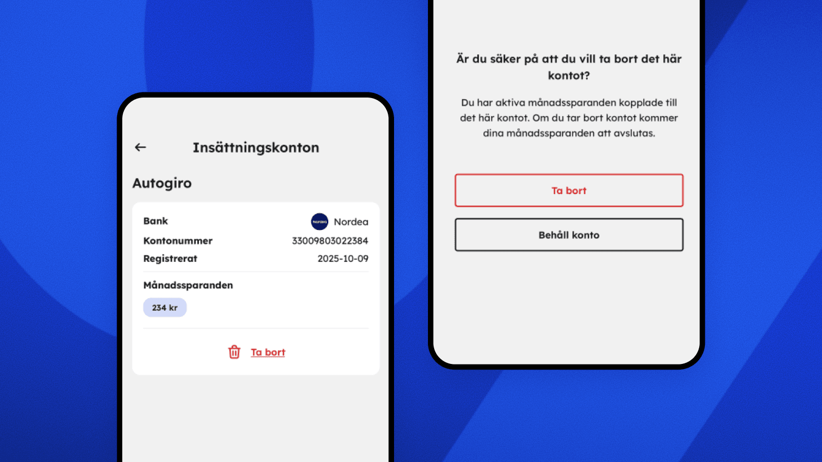 Ta bort autogiromedgivanden